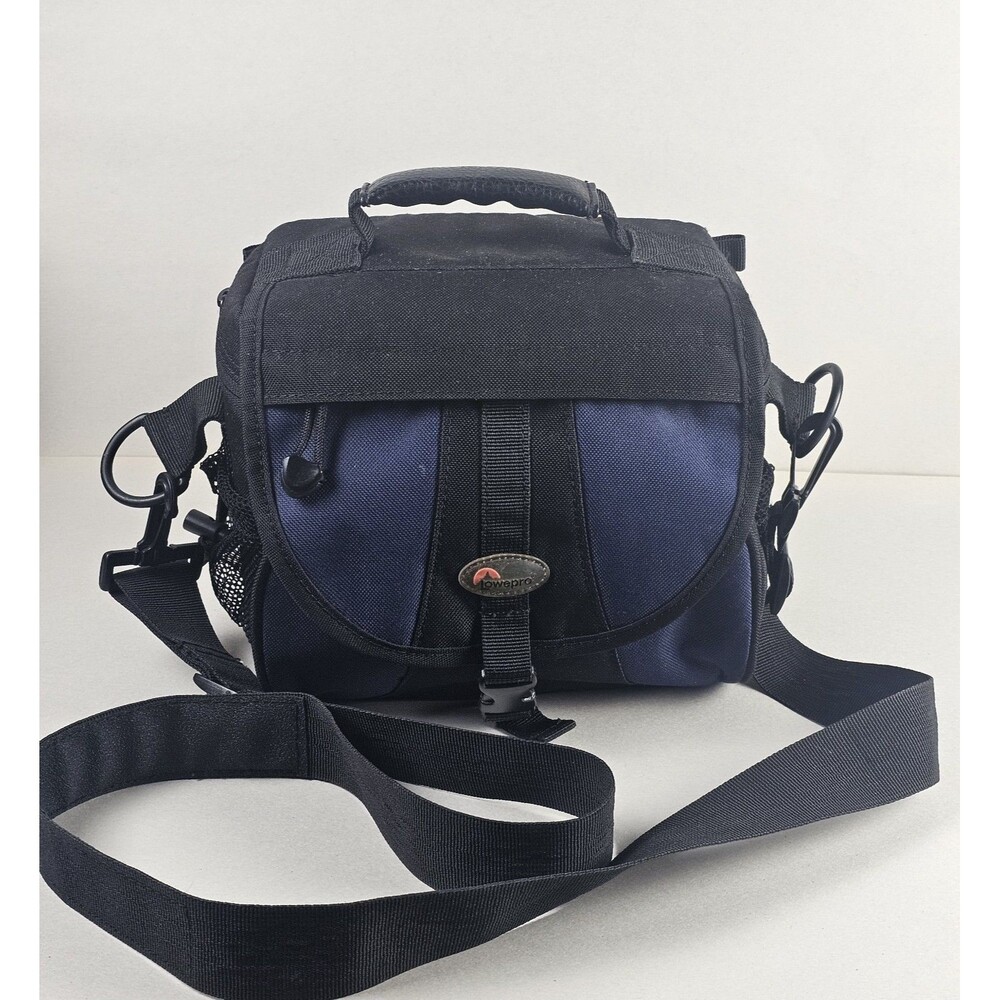 Lowepro EX160 Arctic Blue Black Digital Camera Pouch Shoulder Bag Padded Strap